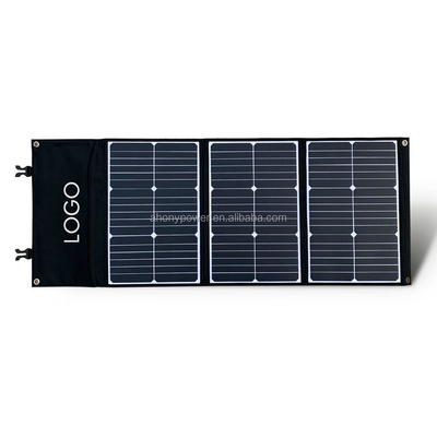 60w 100w Bảng điều khiển năng lượng mặt trời gấp 3 Gấp 5 lần sạc Gấp CE ROHS ISO9001