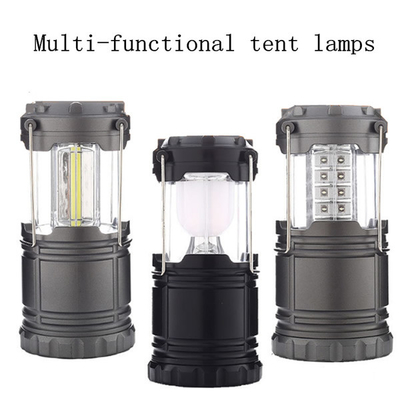 2700 Lumen Đèn khẩn cấp năng lượng mặt trời không thấm nước Đèn chiếu sáng cắm trại có thể sạc lại Usb 0,3 kg