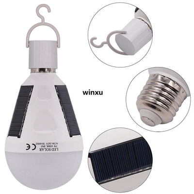 396lm 12 watt Đèn khẩn cấp năng lượng mặt trời cúp điện Chợ đêm Ngoài trời Bóng đèn sạc năng lượng mặt trời