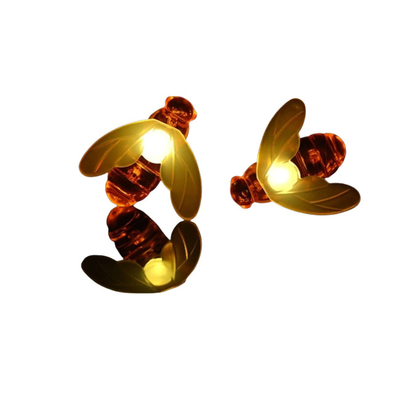 Treo mùa hè 30 chiếc Đèn điện mật ong Fairy Solar Bee String Lights 5M / 9M