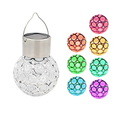Đèn lồng LED năng lượng mặt trời không thấm nước Đèn treo sân vườn ngoài trời Ánh sáng bầu không khí