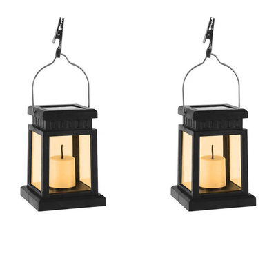 Ban công năng lượng mặt trời LED Garden Đèn trang trí ngoài trời Nến thắp sáng