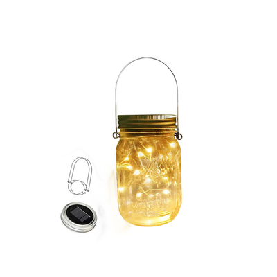 Trang trí Điện đom đóm Trang trí Vườn ngoài trời Giáng sinh Treo LED Đèn cổ tích năng lượng mặt trời
