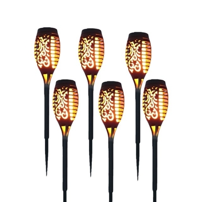 12LED 33LED Đèn pin năng lượng mặt trời nhấp nháy ngoài trời Đèn LED năng lượng mặt trời không thấm nước