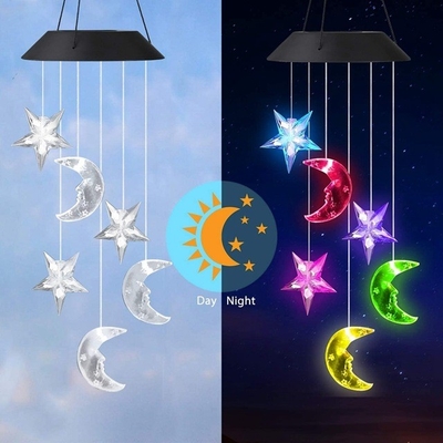 Đèn sân vườn LED năng lượng mặt trời DC6V Chuông gió Hummingbird 80lm