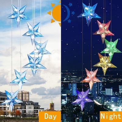 Đèn sân vườn LED năng lượng mặt trời DC6V Chuông gió Hummingbird 80lm