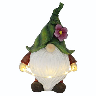 Trang trí sân vườn Ánh sáng mặt trời Thủ công mỹ nghệ bằng nhựa chống thấm Trang trí đèn LED ánh sáng Tượng động vật