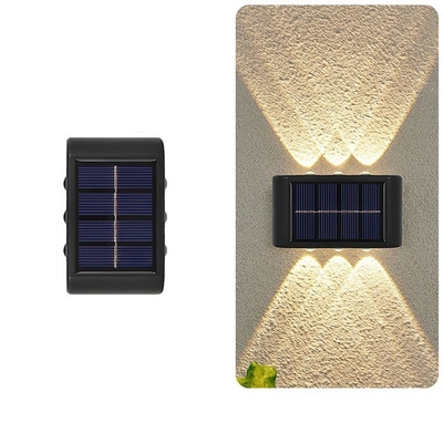 WINXU IP65 Đèn Led năng lượng mặt trời chống thấm nước Ban công ngoài trời Đèn tường trang trí
