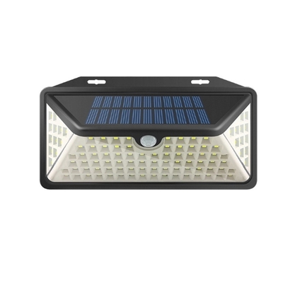 Cảm biến chuyển động 240V Đèn LED chiếu sáng bằng năng lượng mặt trời Đèn tường không dây bên ngoài an ninh