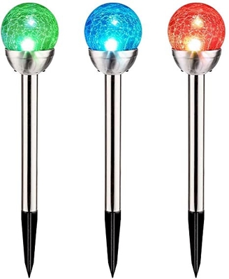 Bóng thủy tinh chống nứt Bóng đèn LED năng lượng mặt trời Đèn sân vườn Đường phố Cricket 5V