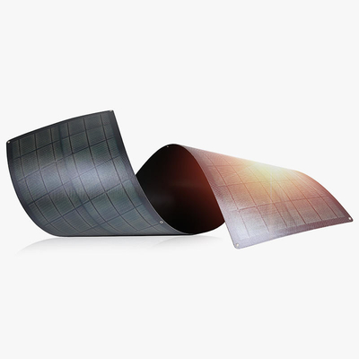 100% Tấm năng lượng mặt trời có thể cuộn linh hoạt cho vật liệu Silicon RV Marine / vô định hình