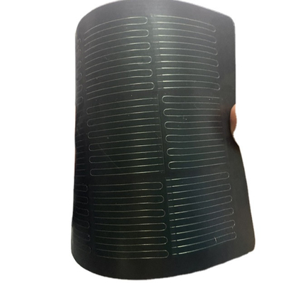 Tấm năng lượng mặt trời có thể cuộn Silicon vô định hình Tấm năng lượng mặt trời màng mỏng RoHS 125 * 125 MM