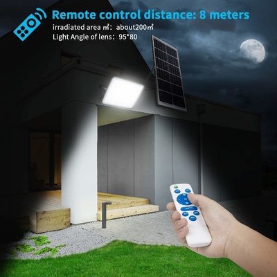 WINXU Flood Đèn năng lượng mặt trời không thấm nước 200w ip67 360LED 6500K 36000mAH với điều khiển từ xa