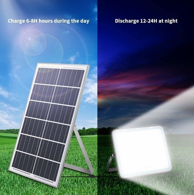 WINXU Flood Đèn năng lượng mặt trời không thấm nước 200w ip67 360LED 6500K 36000mAH với điều khiển từ xa