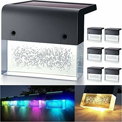 Đèn bước sàn năng lượng mặt trời IP65 ngoài trời CRI 60 cho lan can cầu thang hàng rào sân và lối đi