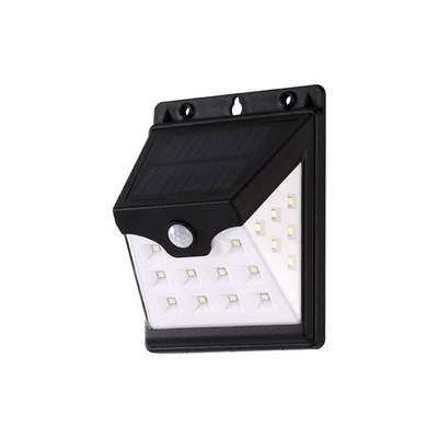 Cảm biến chuyển động thông minh Đèn tường LED sử dụng năng lượng mặt trời 22 LED ABS 3.7V