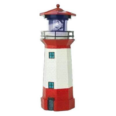 Bức tượng nhỏ LED Năng lượng mặt trời Quà tặng Ánh sáng Hàng rào Sân vườn Năng lượng Mặt trời Đèn Hải đăng 1.2V
