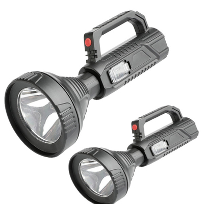 Đèn pin chói lóa Đèn khẩn cấp năng lượng mặt trời Đèn chiếu sáng ngoài trời Pin sạc 85lm
