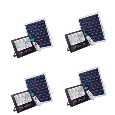 RoHS IP 67 60 Watts Ánh sáng lũ lụt năng lượng mặt trời cho tường ngoại thất ngoài trời