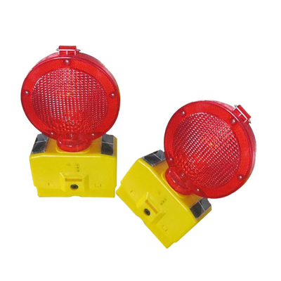 Tay cầm đèn cảnh báo giao thông năng lượng mặt trời chống nước và chống va đập - Được giữ