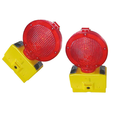 Đèn cảnh báo nhấp nháy năng lượng mặt trời chống nước và chống va đập Đèn cảnh báo Led