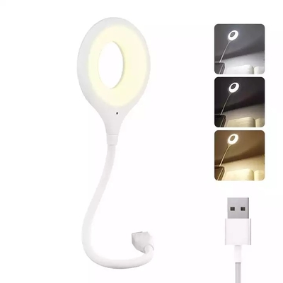 Bảo vệ mắt Đèn học có thể gập lại Đèn bàn đêm tiết kiệm năng lượng di động có cổng USB