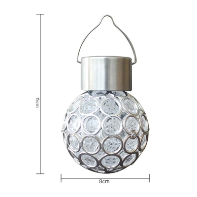 Đèn lồng LED năng lượng mặt trời không thấm nước Đèn treo sân vườn ngoài trời Ánh sáng bầu không khí