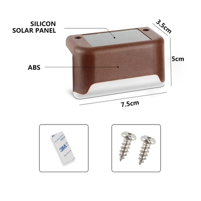 Sân vườn ngoài trời Năng lượng mặt trời Bước Đèn bước Đèn cảnh quan không thấm nước