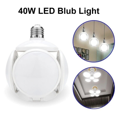 Đèn LED bóng đá UFO có thể điều chỉnh biến dạng E27 40W cho nghiên cứu phòng ngủ