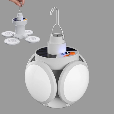 Đèn LED bóng đá gấp USB Sạc tìm kiếm ánh sáng cho cắm trại