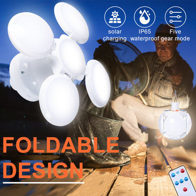 Đèn LED bóng đá gấp USB Sạc tìm kiếm ánh sáng cho cắm trại