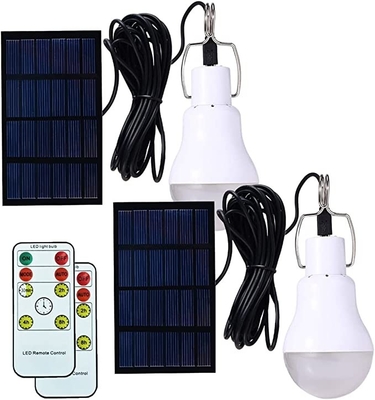 Bóng đèn khẩn cấp năng lượng mặt trời di động USB có thể sạc lại 3W 4000 Màu trắng mát sáng