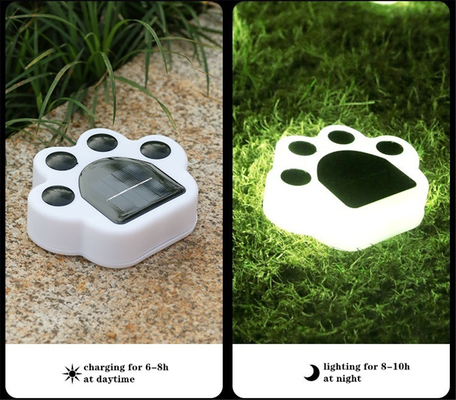 Đèn LED sân vườn năng lượng mặt trời IP65 Đèn chân gấu PVC chôn trong khí quyển