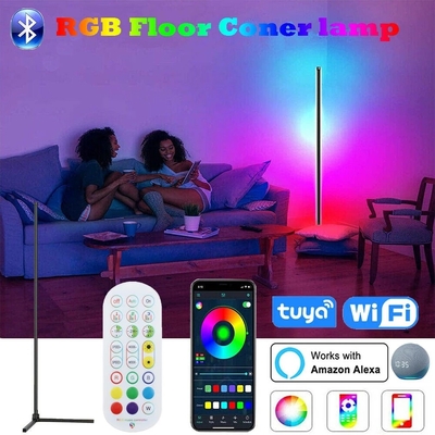Đèn LED lũ năng lượng mặt trời SMD5050 RGB Trang trí đèn đứng trong nhà