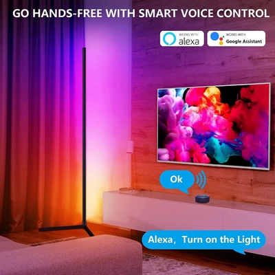 Đèn LED lũ năng lượng mặt trời SMD5050 RGB Trang trí đèn đứng trong nhà