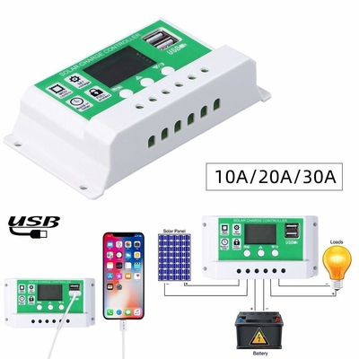 30A PWM Điều Hòa Năng Lượng Mặt Trời Xả Điều Chỉnh 12V 24V 1920W Cho Pin Lithium