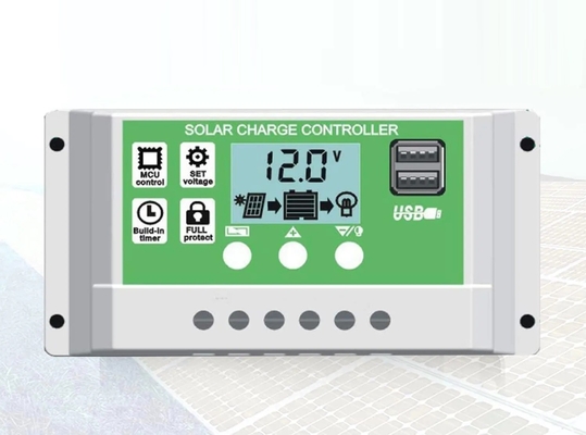 30A PWM Điều Hòa Năng Lượng Mặt Trời Xả Điều Chỉnh 12V 24V 1920W Cho Pin Lithium