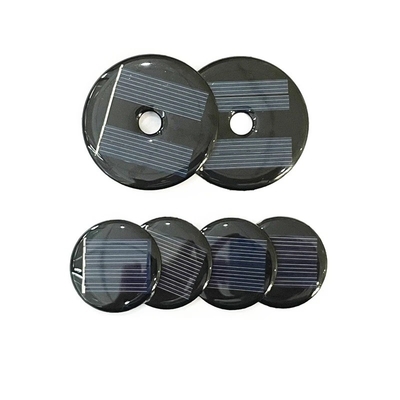 Bộ sạc bảng điều khiển năng lượng mặt trời đa tinh thể hình tròn Mô-đun quang điện silicon vô định hình