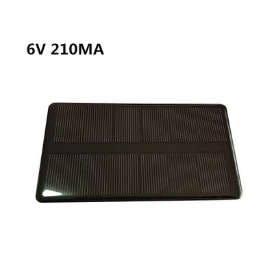 Bộ sạc năng lượng mặt trời 80 * 45mm Đa tinh thể 5V 60MA dành cho máy phát điện mini