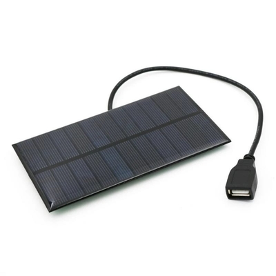 Bộ Sạc Năng Lượng Mặt Trời 1.65W Tấm Pin Năng Lượng Mặt Trời 76*133MM Đầu Ra Năng Lượng Mặt Trời Sạc Cho Cắm Trại Ngoài Trời Điện Thoại Di Động Thiết Bị Sạc USB