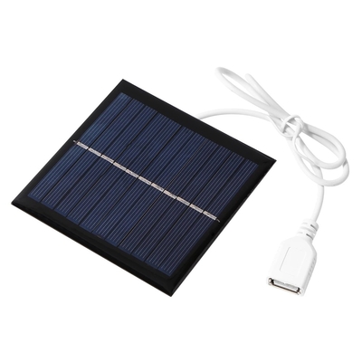 Bộ sạc bảng điều khiển năng lượng mặt trời Polysilicon Hệ thống năng lượng mặt trời tự làm cho ngân hàng điện thoại