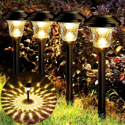 Sân ngoài trời Đường dẫn năng lượng mặt trời Đèn LED sân vườn Trang trí không thấm nước