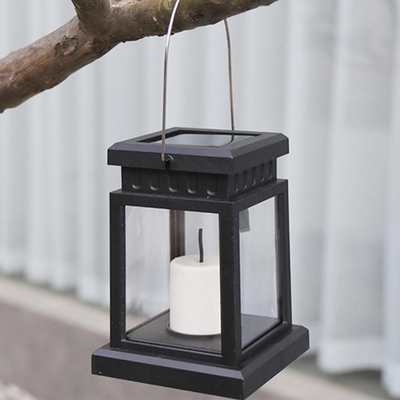 Ban công năng lượng mặt trời LED Garden Đèn trang trí ngoài trời Nến thắp sáng